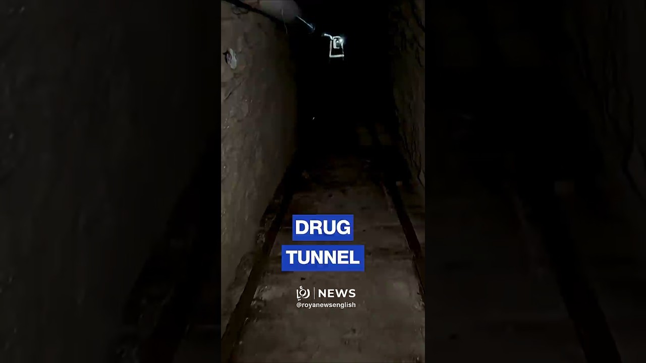 Drug tunnel found by US under Mexico border
