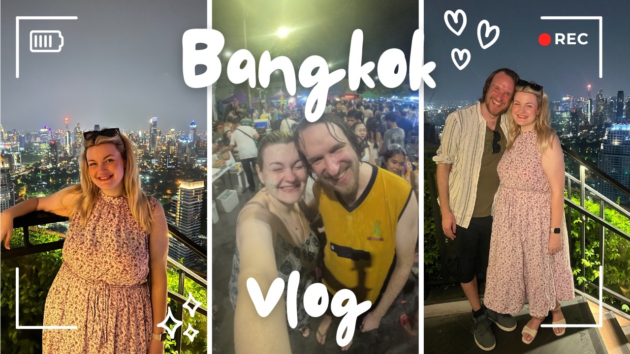 Come with us to Bangkok, Thailand! ☀️ Songkran: The Biggest Water Fight In The World!!