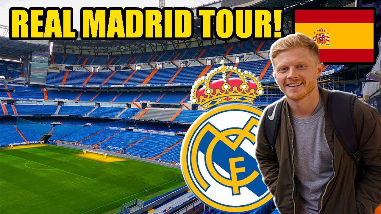 Real Madrid Stadium Tour! Santiago Bernab&eacute;u Stadium - Pitch, Museum, Changing Rooms and MORE!