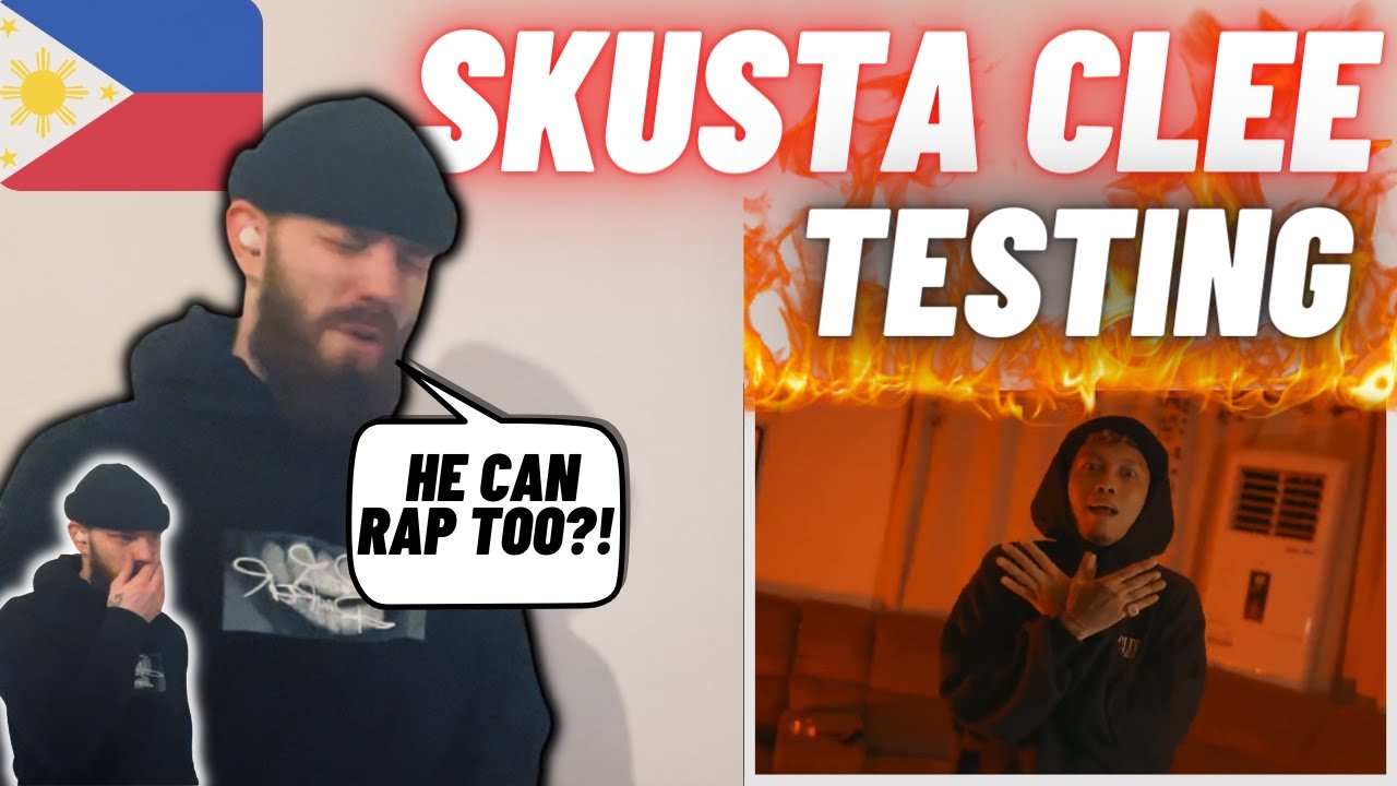 Реакция TeddyGrey на 🇵🇭 Skusta Clee — Тестирование | Великобритания 🇬🇧 РЕАКЦИЯ