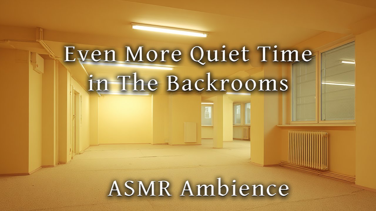 Even More Quiet Time in The Backrooms | ASMR Horror Ambience