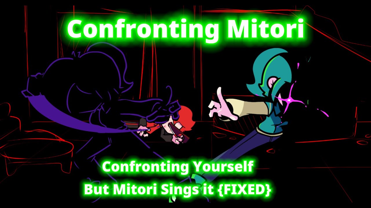 Confronting Mitori/Confronting Yourself But Mitori and Phantom Mitori Sings it (FNF COVER) (FIXED)