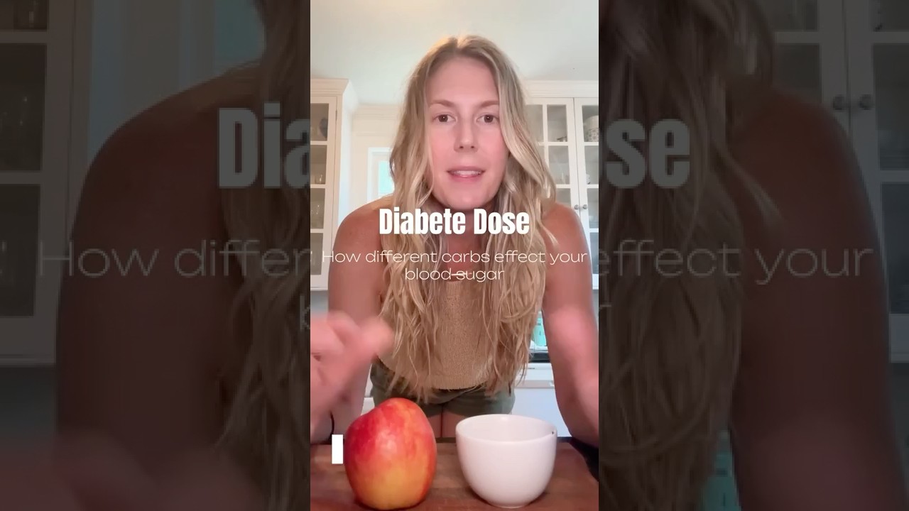 How different carbs effect your blood sugar! #diabetes #bloodsugarcontrol #carbohydrates