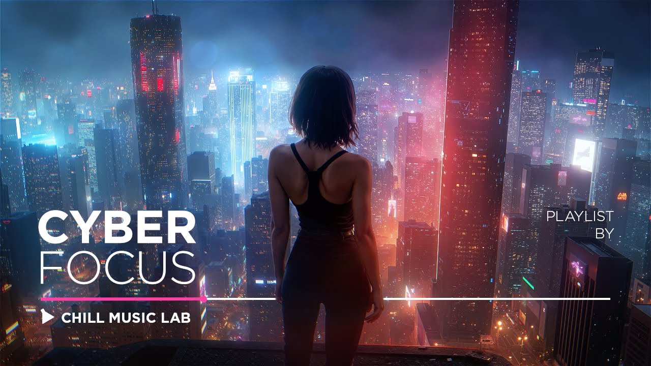 Muzyka do pracy dla maksymalnej produktywności i skupienia | Playlista Night Cyber City