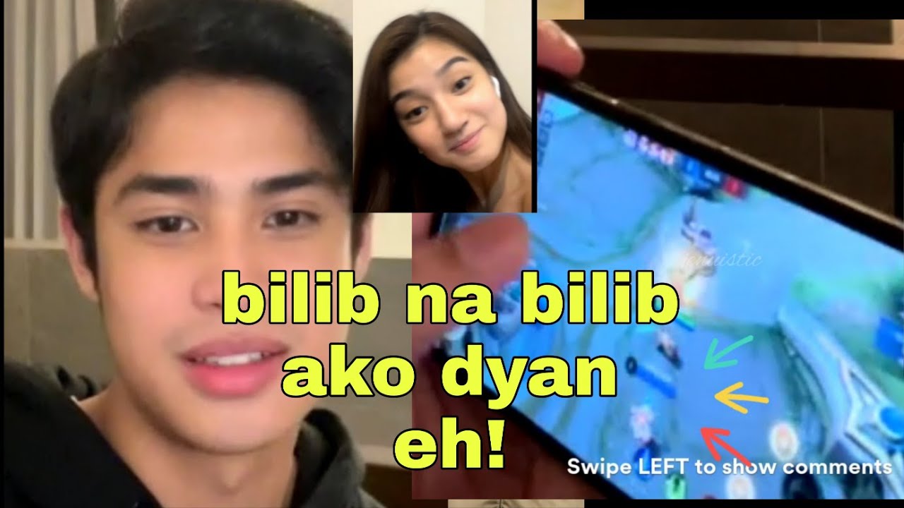 DONBELLE KILIG MOMENTS PLAYING MOBILE LEGEND HABANG NASA KUMU LIVE NI DONNY