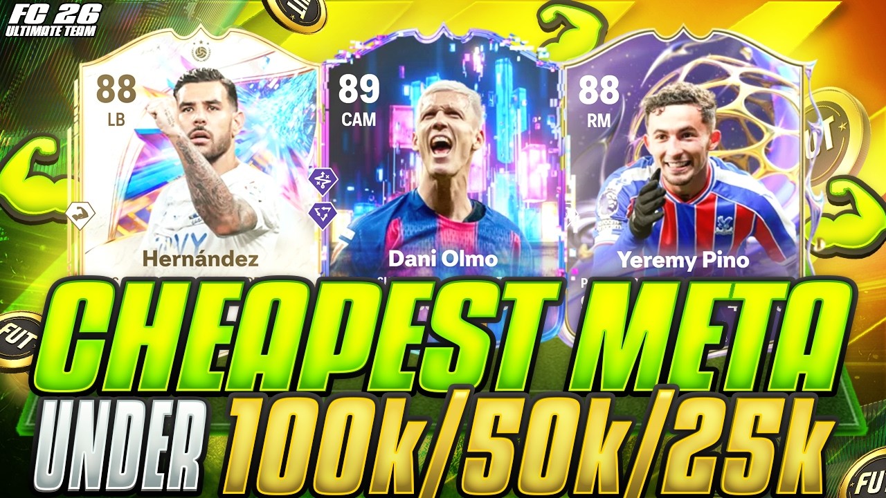 FC 26 | BEST CHEAP META PLAYERS UNDER 100k/50k/25k💰ON EACH POSITION!🔥FC 26 ULTIMATE TEAM