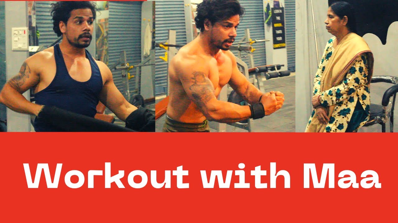 Workout With Maa | My only Motivation | Ripped Sculptor