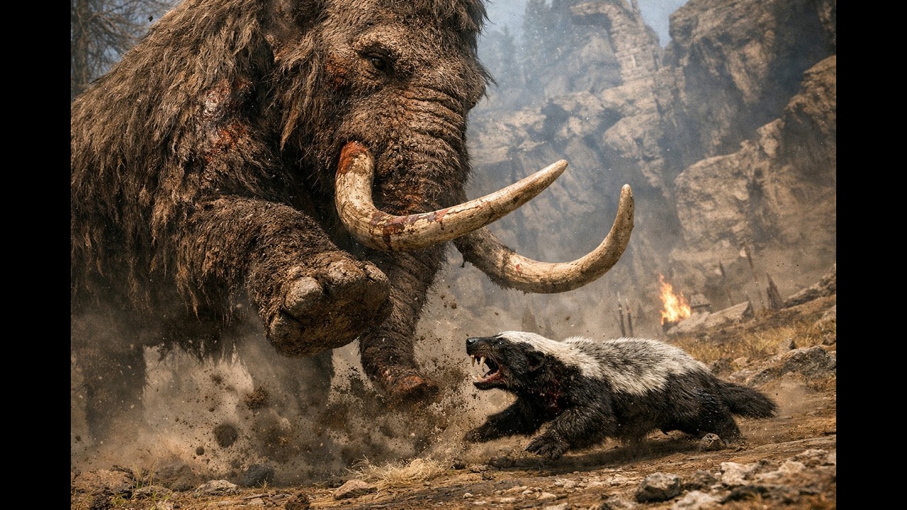 Honey Badger vs Elephant