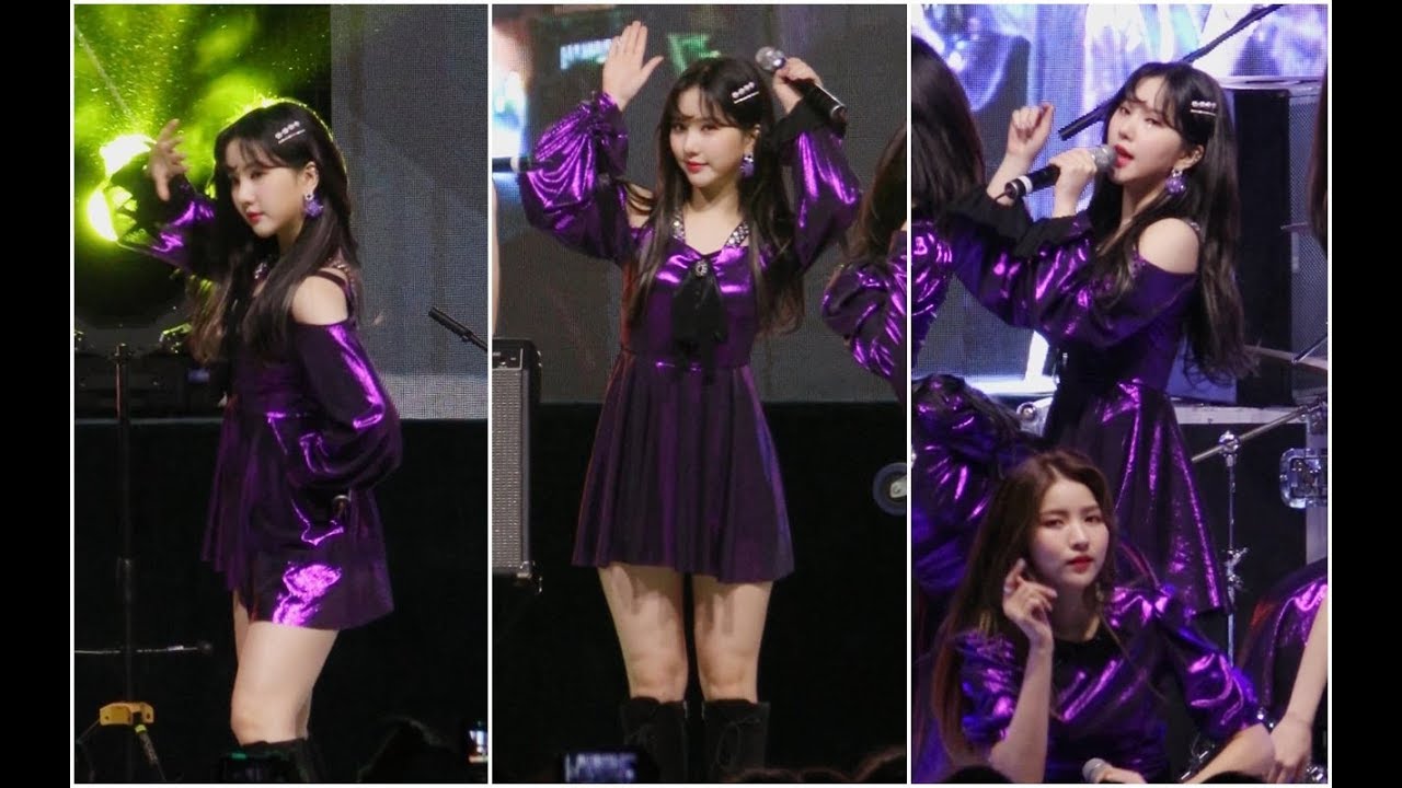 190522 여자친구 (GFRIEND) 은하 직캠 - 해야 (Sunrise) (동국대 축제) By 애니닷