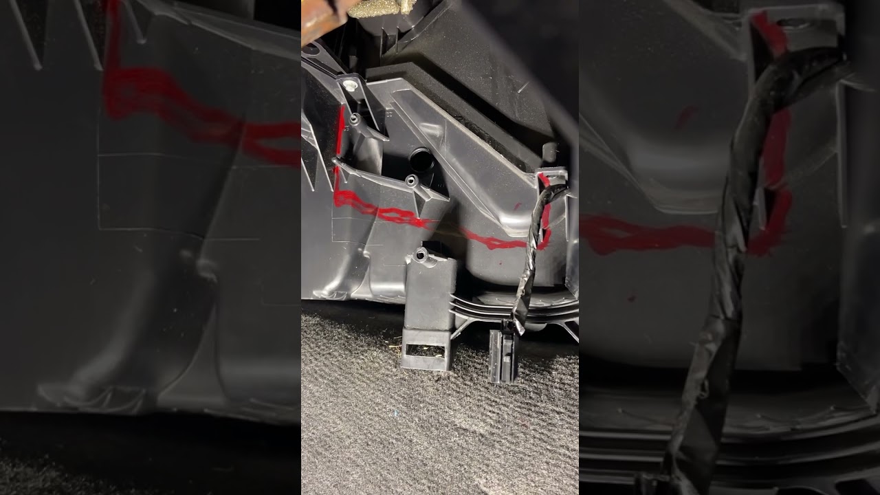2010 to 2015 Chevy Camaro, blend door flap replacement the easy way