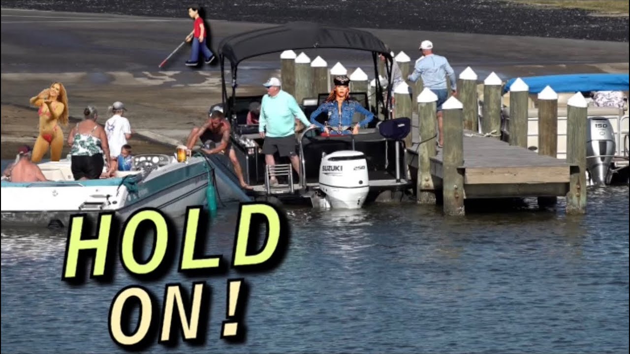 Boat Ramp Turns into a TRAIN WRECK!