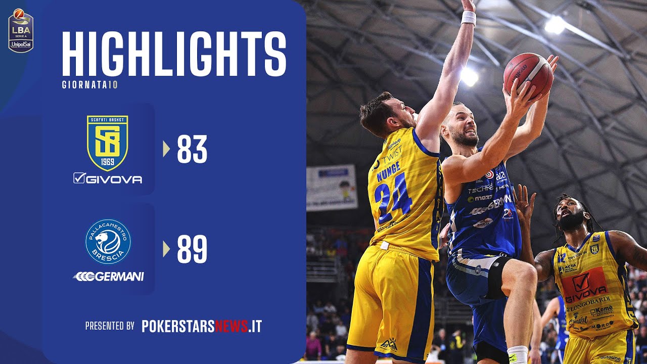 Givova Scafati Basket - Germani Brescia | Serie A UnipolSai 2023/24