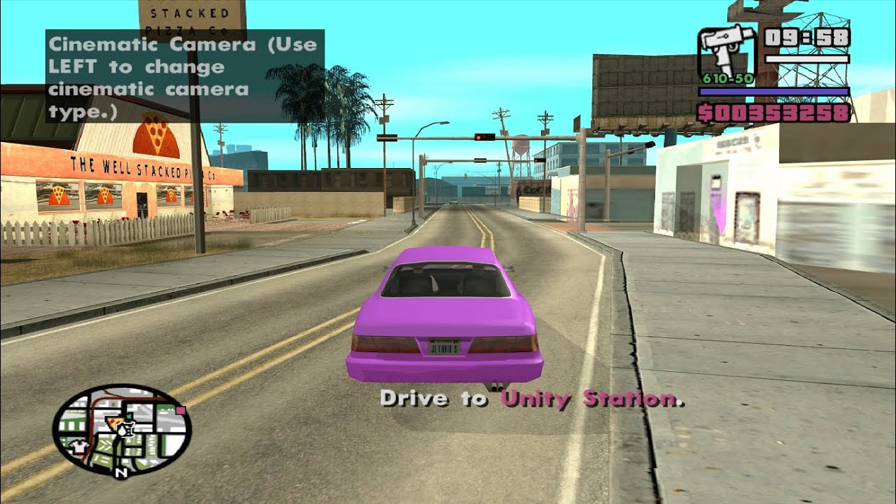 Rainbomizer - GTA San Andreas - Wrong Side of the Tracks - Big Smoke mission 3 - video #2