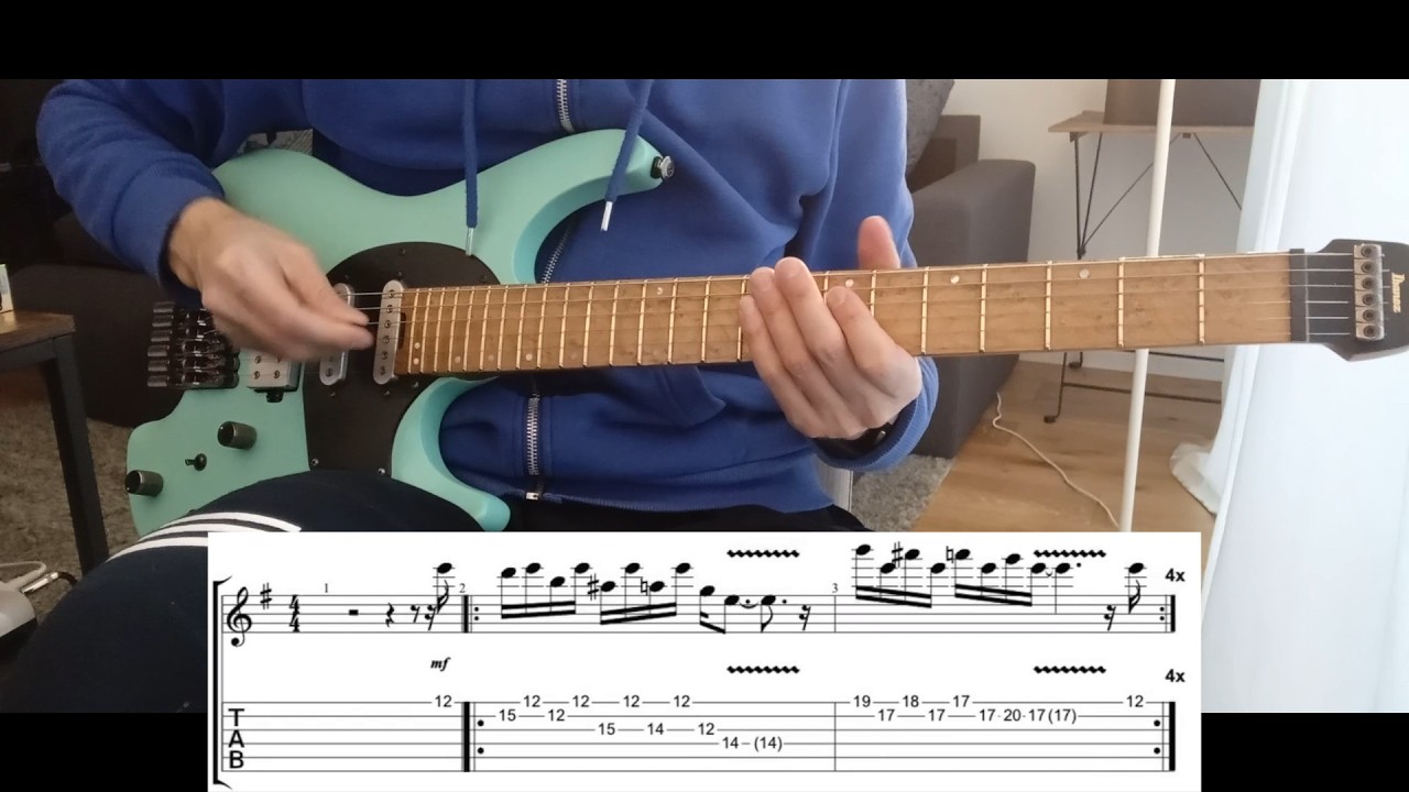 Pedal Point licks E minor pentatonic with tab
