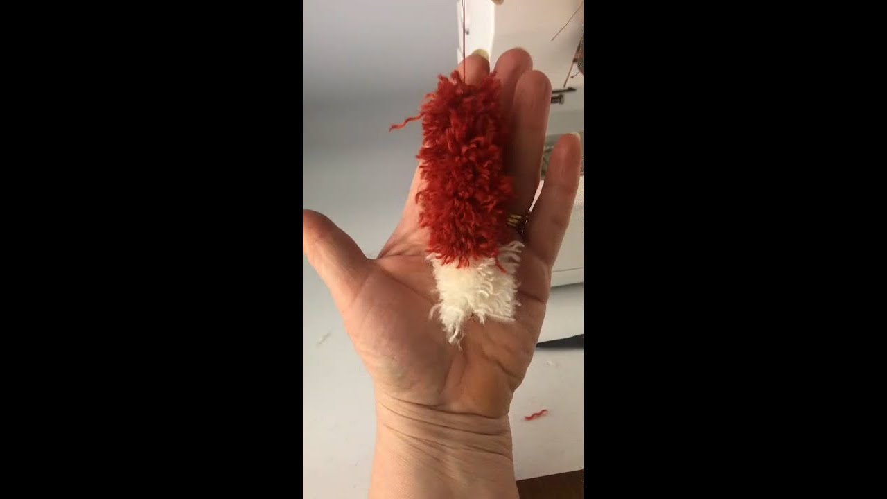 Fox tail pompom