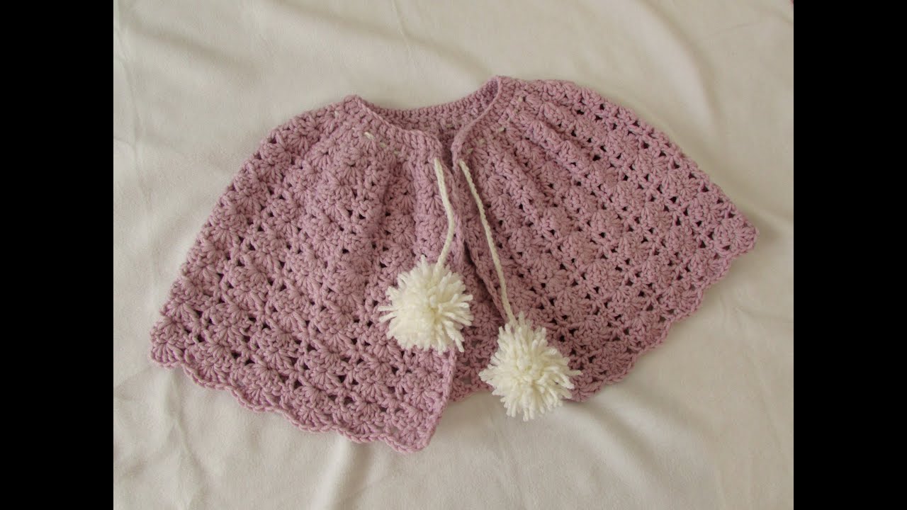 VERY EASY crochet winter shrug / shawl / poncho - any size