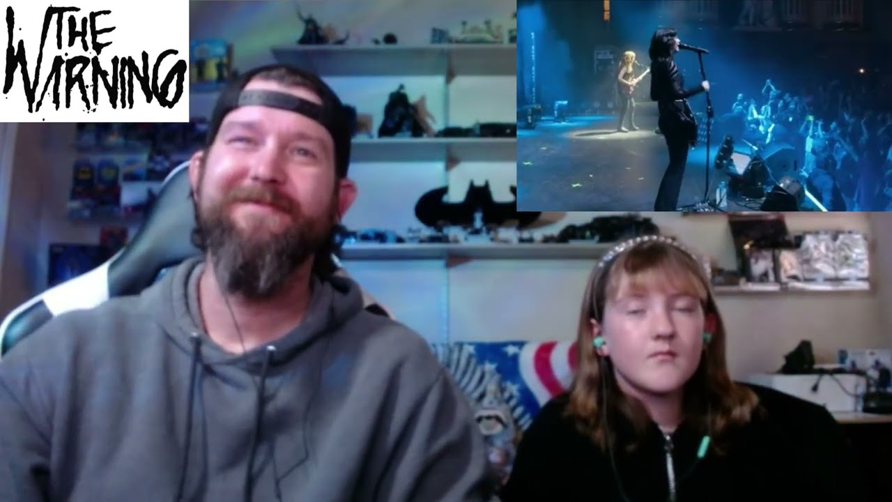 Dad and Daughter First time reaction to The Warning - DISCIPLE LIVE at Teatro Metropolitan CDMX
