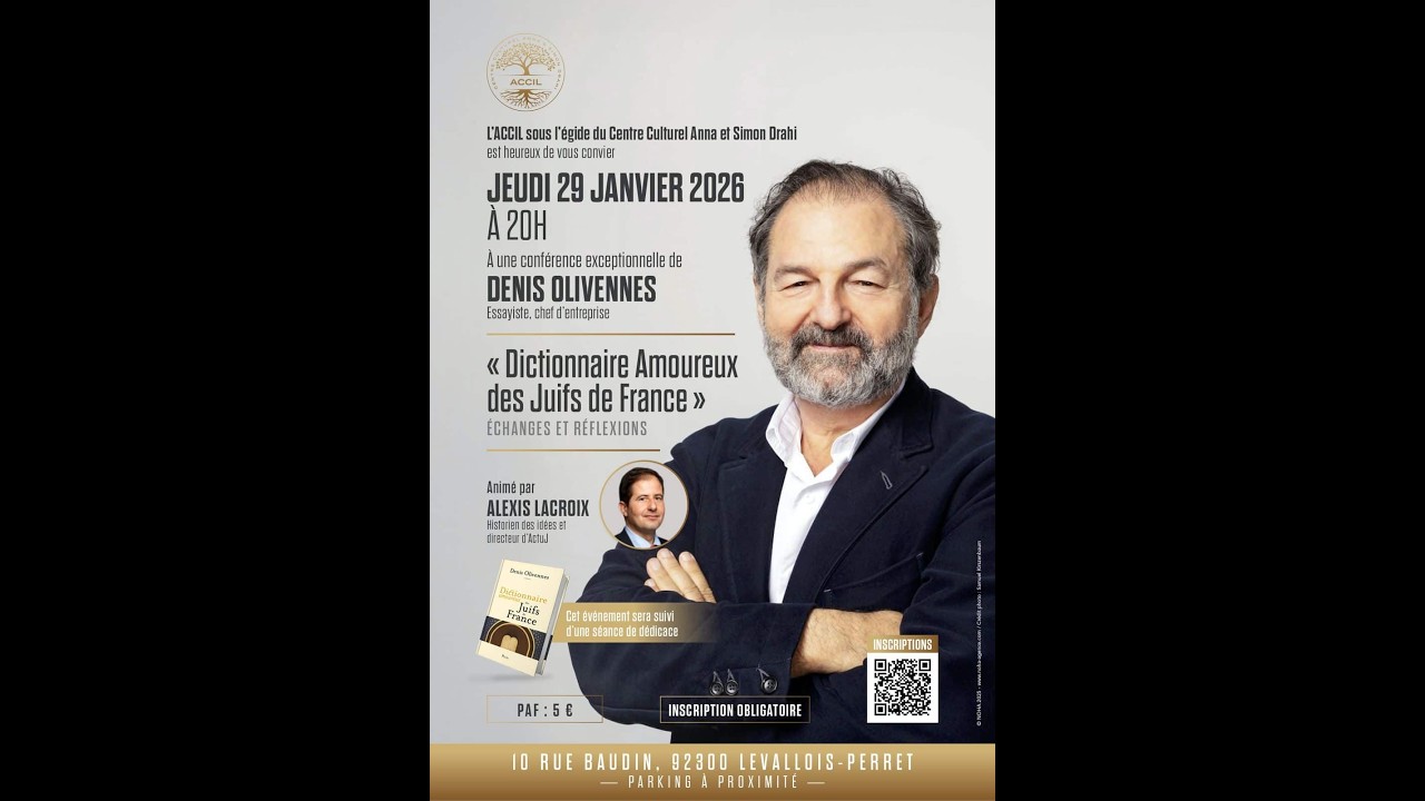 Denis Olivennes : Dictionnaire amoureux des juifs de France.