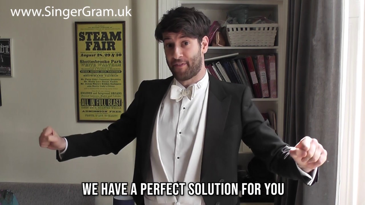 SingerGram Advert