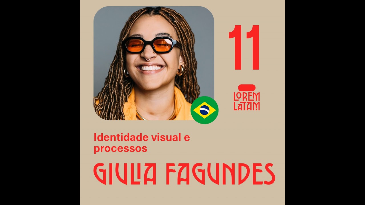 🎨 Identidade visual e processos com Giulia Fagundes