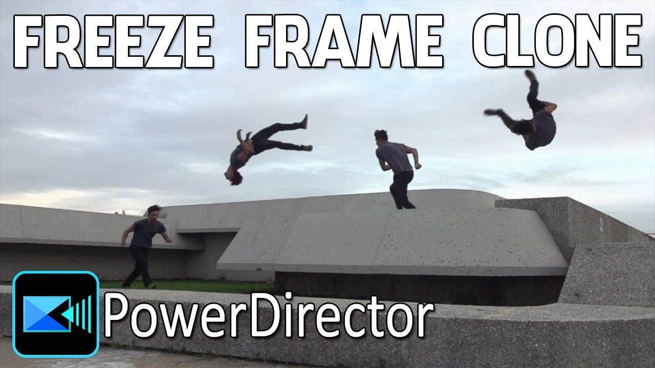 Freeze Frame Clone Effect | PowerDirector