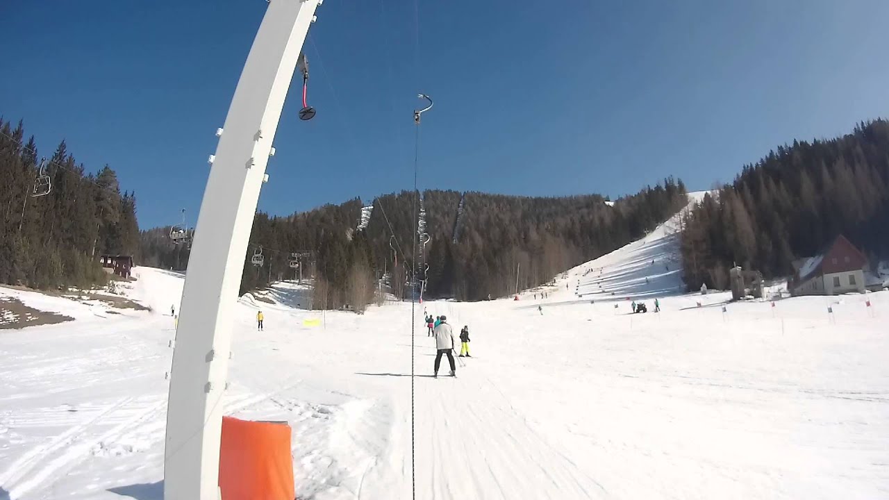Mariazell Bürgeralpe Tellerlift Übungslift St. Sebastian + Piste