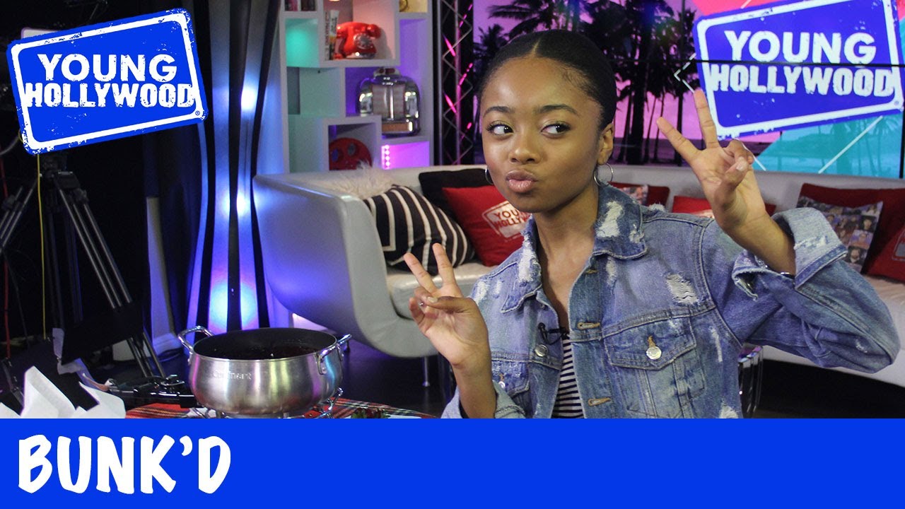 Chubby Bunny Challenge with Bunk&rsquo;d Star Skai Jackson!
