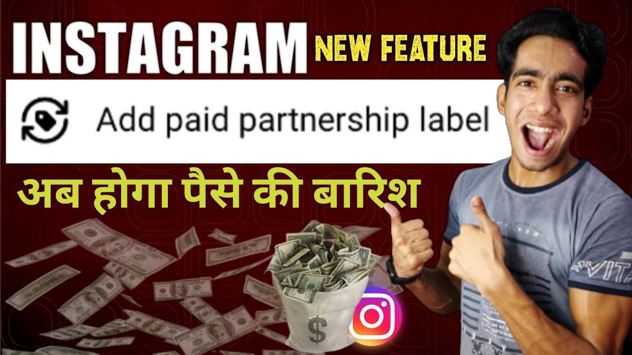 Instagram Reels Add Paid Partnership Label New Feature | Instagram Add Paid Partnership Label