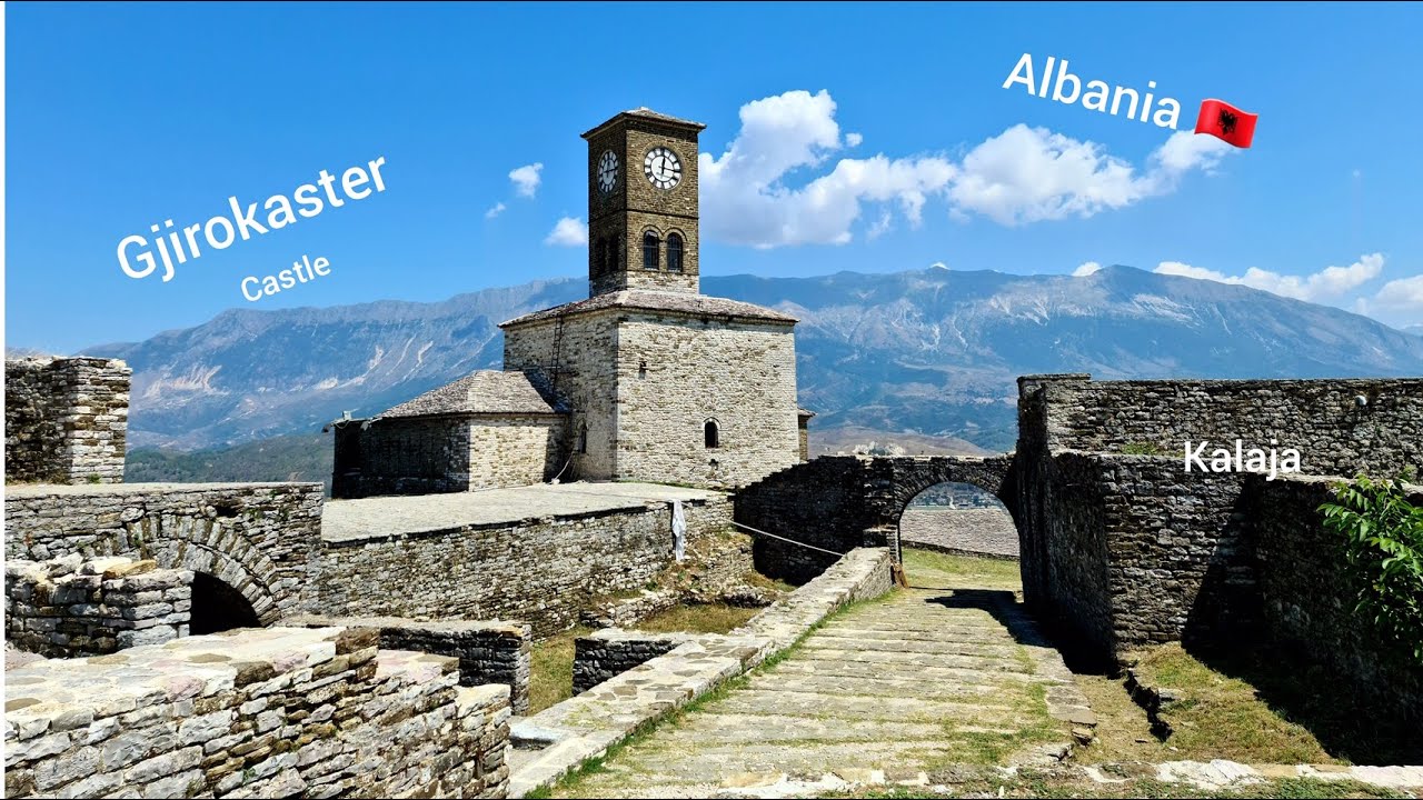 Inside one of the LARGEST CASTLES IN EUROPE..Gjirokastra 