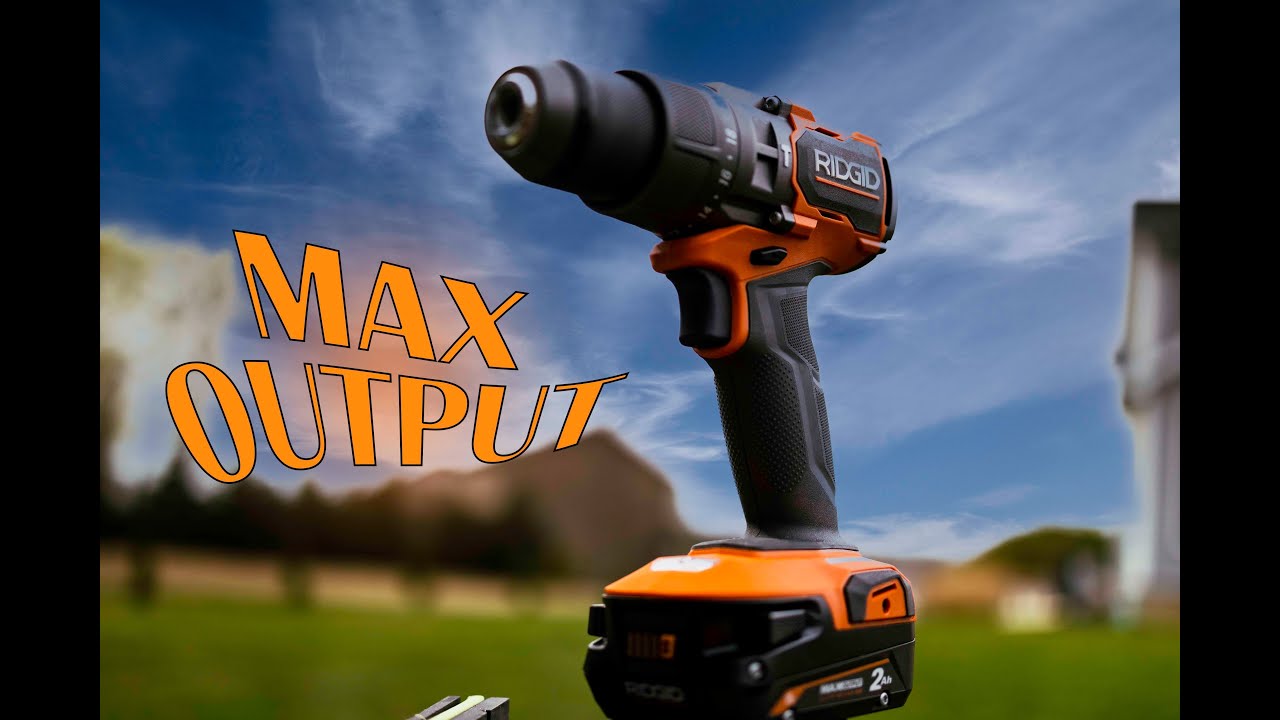 New RIDGID MAX OUTPUT Drill Driver opens the door to many possibilities, but better than Octane?
