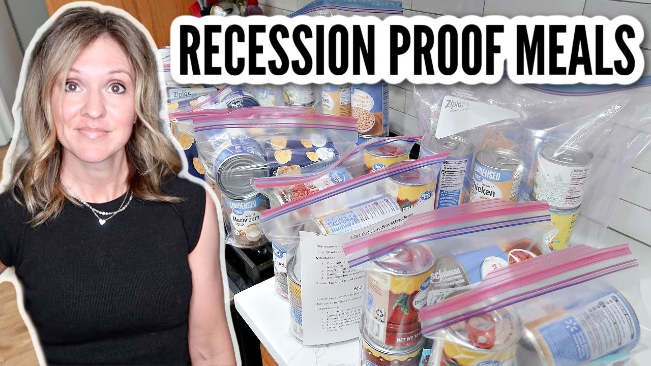 Pantry Meal Kits, Recession Proof Meals On A Budget!