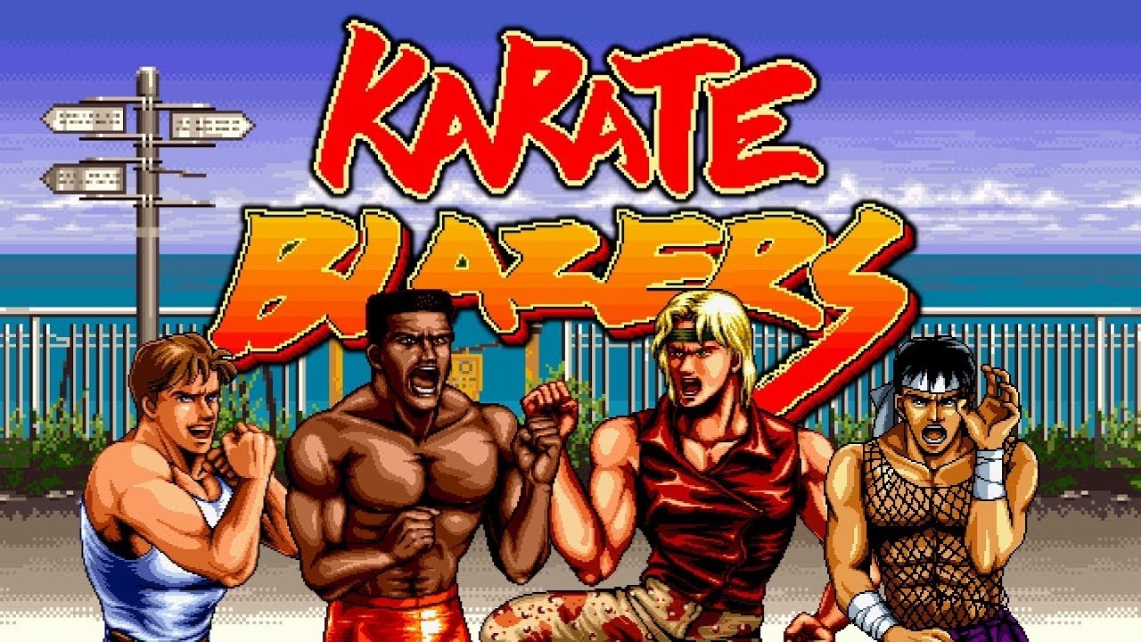 Karate Blazers Arcade Full Game Gameplay Walkthrough 4 Players Coop No Commentary