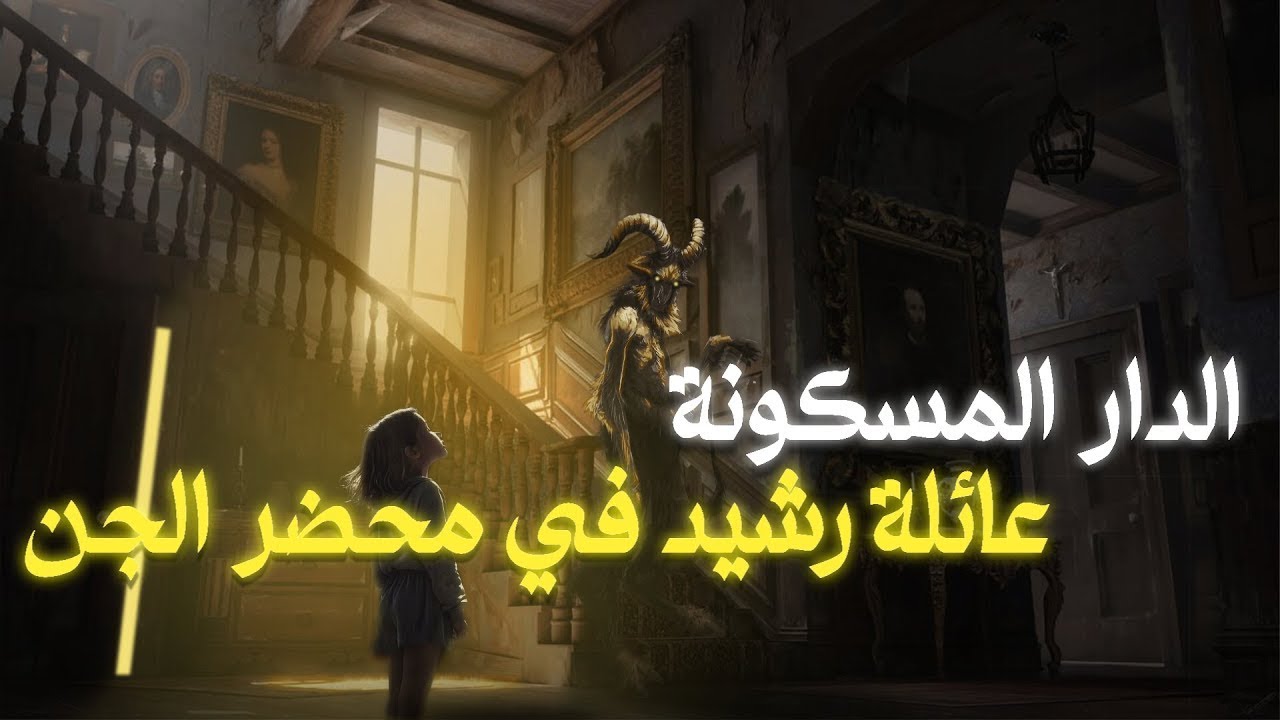 الدار المسكونة  عائلة رشيد في ضيافة الجن 😨