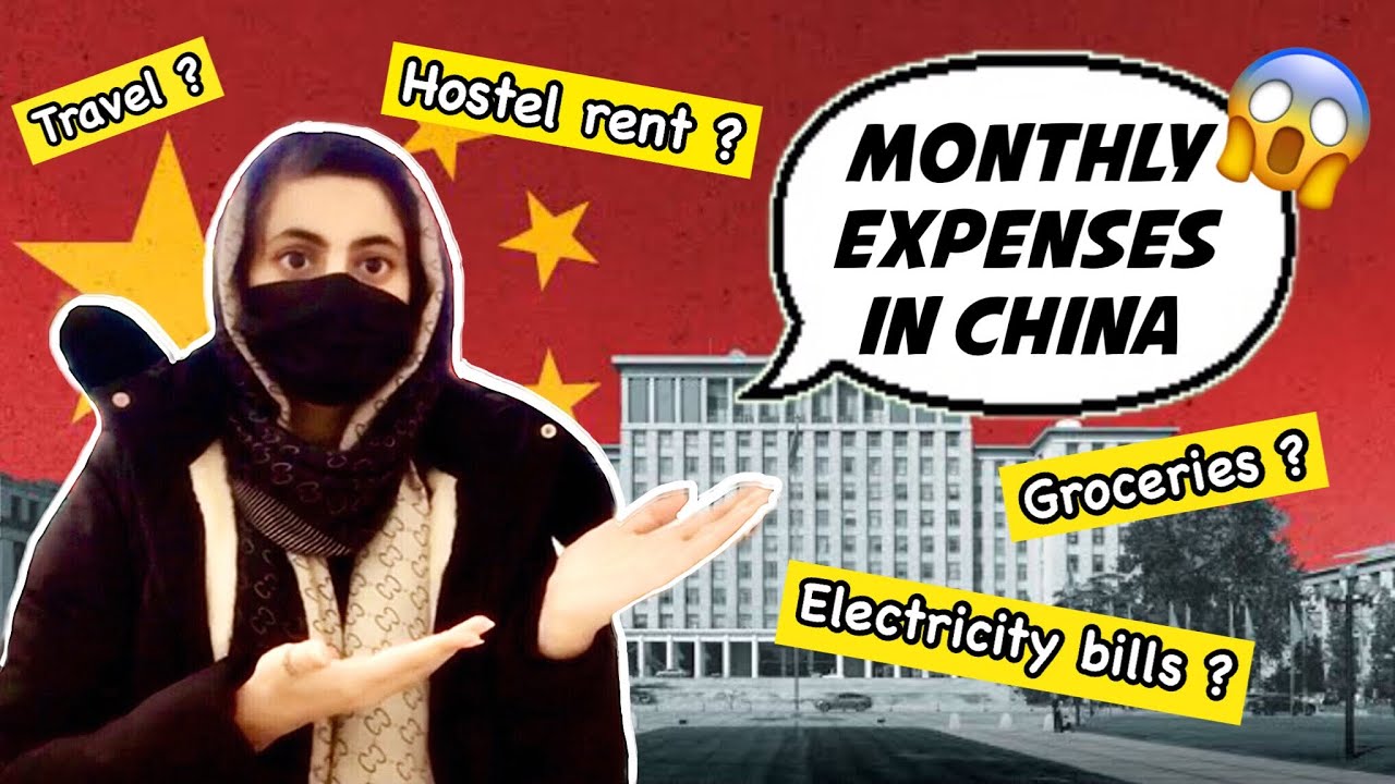MY MONTHLY EXPENSES IN CHINA 🇨🇳 AS INTERNATIONAL STUDENT || Living cost per month in china 2024