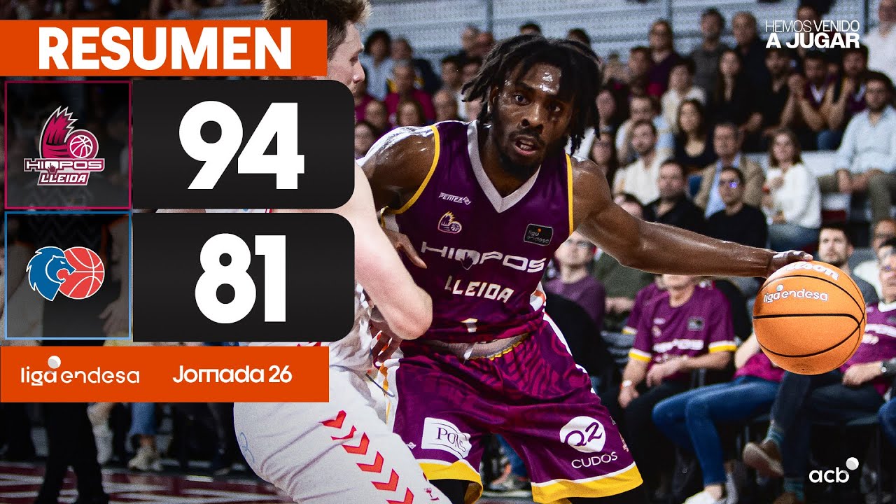Hiopos Lleida - Río Breogán (94-81) RESUMEN | Liga Endesa 2024-25
