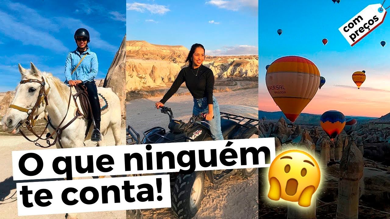10 PASSEIOS INCRÍVEIS PARA FAZER NA CAPADÓCIA TURQUIA | O QUE FAZER NA CAPADÓCIA