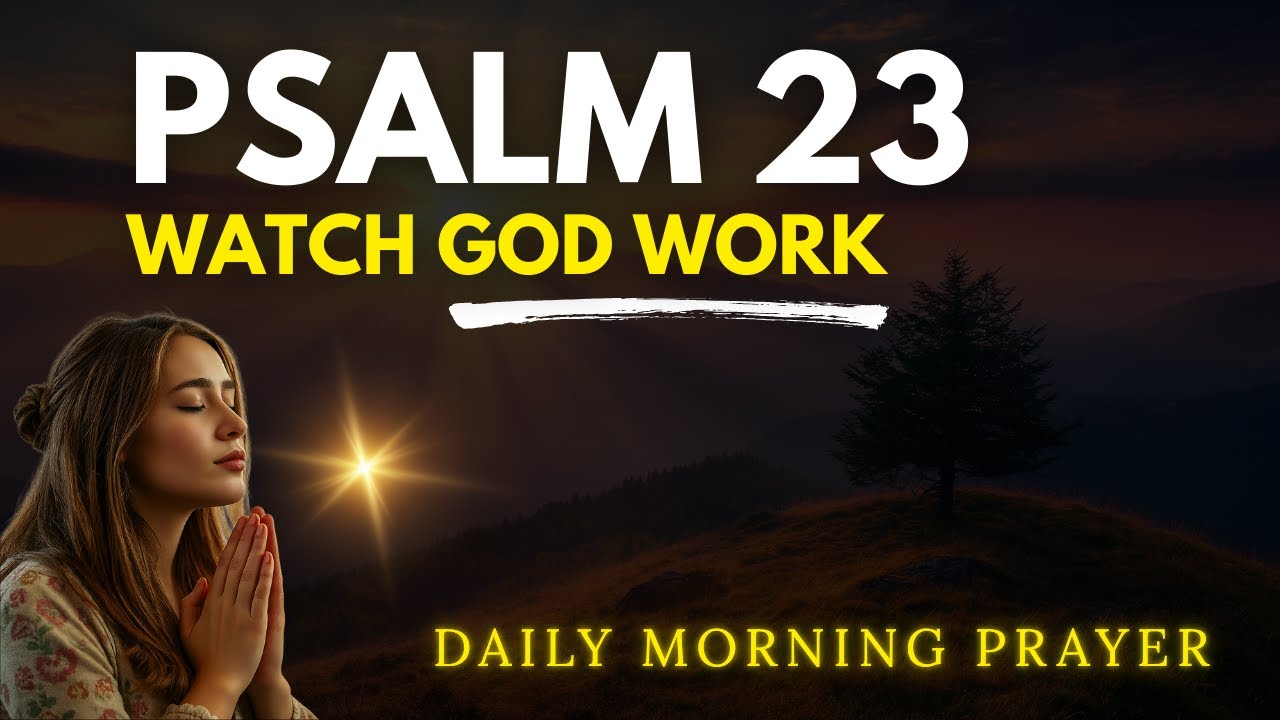 Psalm 23 : Your Daily Morning Prayer for Protection and Peace | Powerful Blessed Morning Prayer