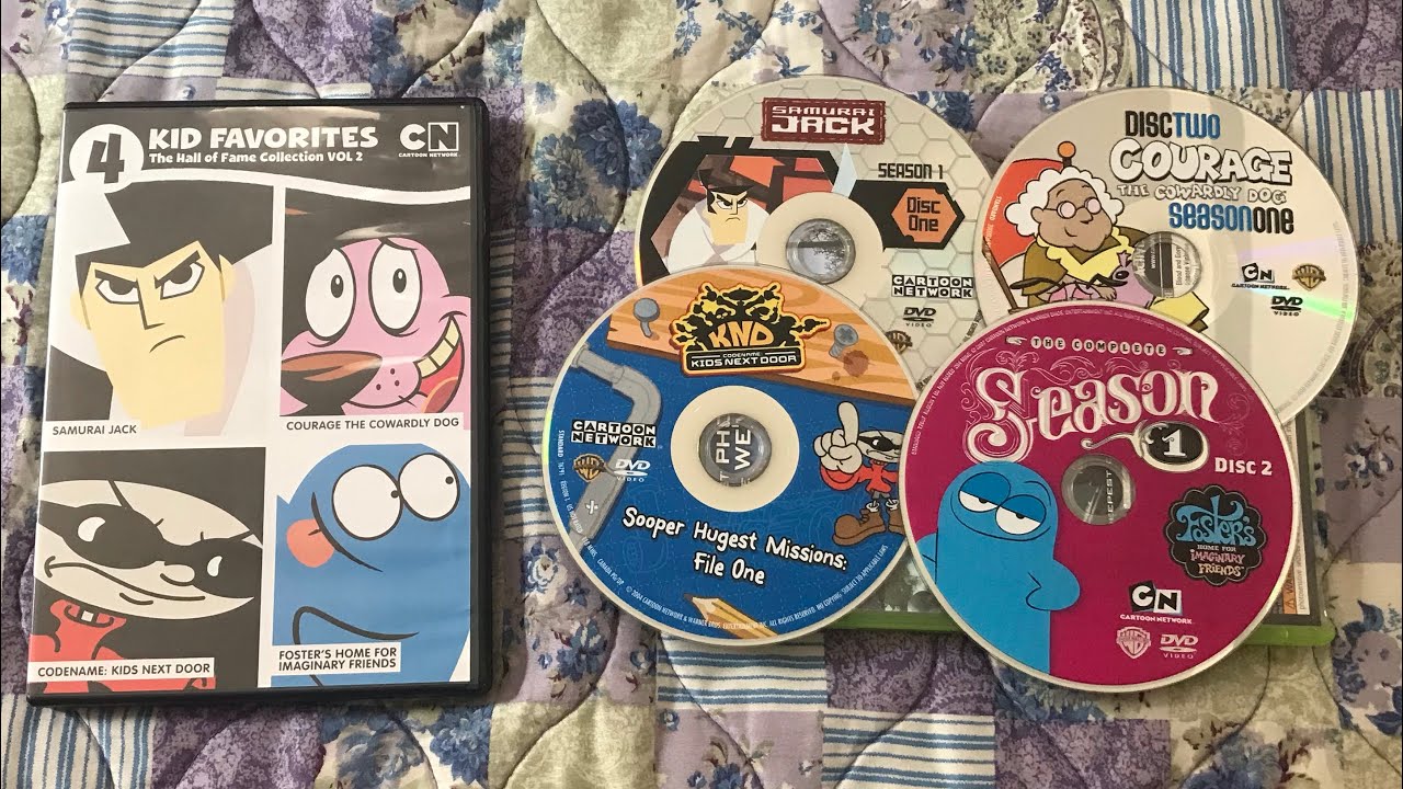 Opening To Cartoon Network: 4 Kid Favorites: The Hall of Fame Collection Volume 2 2013 DVD