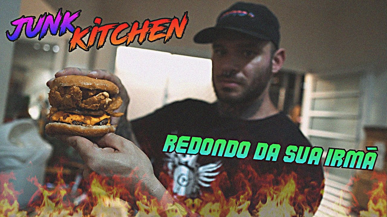 BURGER REDONDO DA SUA IRMÃ! JUNK KITCHEN