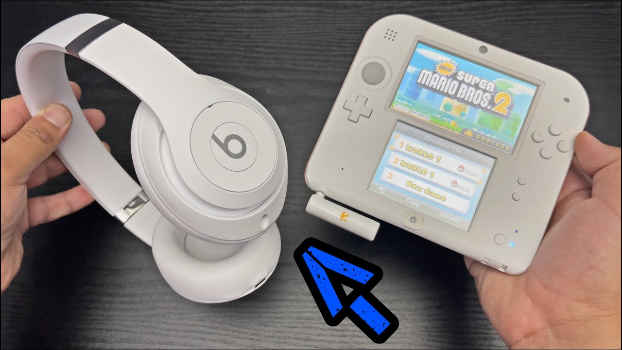 HOW to Connect Beats PRO/ 3 to Nintendo 2DS [WIRELESSLY!!]