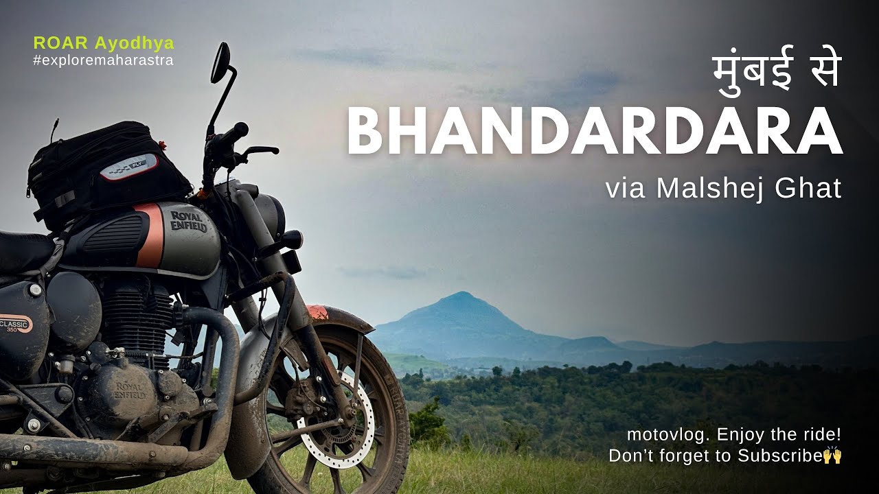 Mumbai to Bhandardara Ride via Malshej Ghat | Motovlog | Hidden Gems of Maharashtra | ROAR Ayodhya