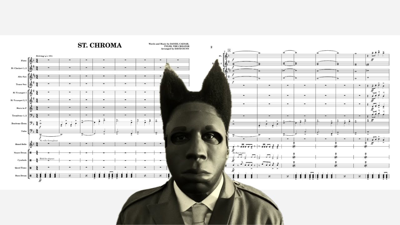 Tyler, The Creator - St. Chroma (Marching Band) arranged by David Dunn