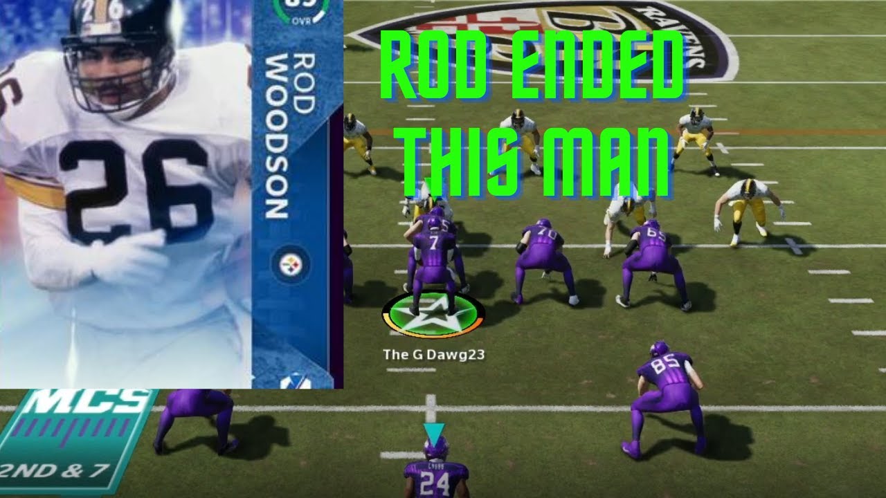 Rod Woodson just ended this mans career! @GrizzlyBatman