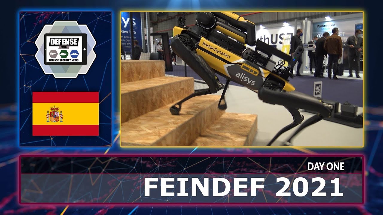 Spain Defense industry new innovations of military equipment FEINDEF 2021 defense exhibition