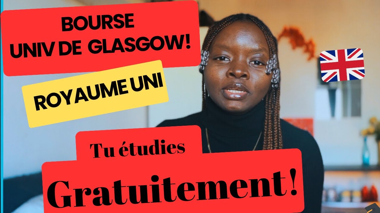 Étudie GRATUITEMENT au Royaume Uni! University Of Glasgow! 