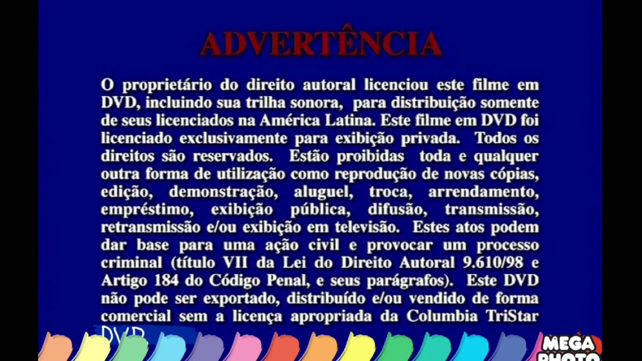 Sony Pictures Home Entertainment Copyright Warning Screens History (1993-2017) with Languages