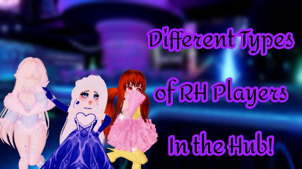 Different Types Of Royale High Players In The Trading Hub!
