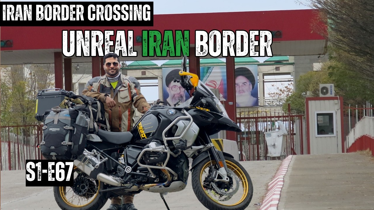 Epic Iran Border Crossing | Motovlog | USA to Pakistan Motorcycle Tour [S1 - E67]