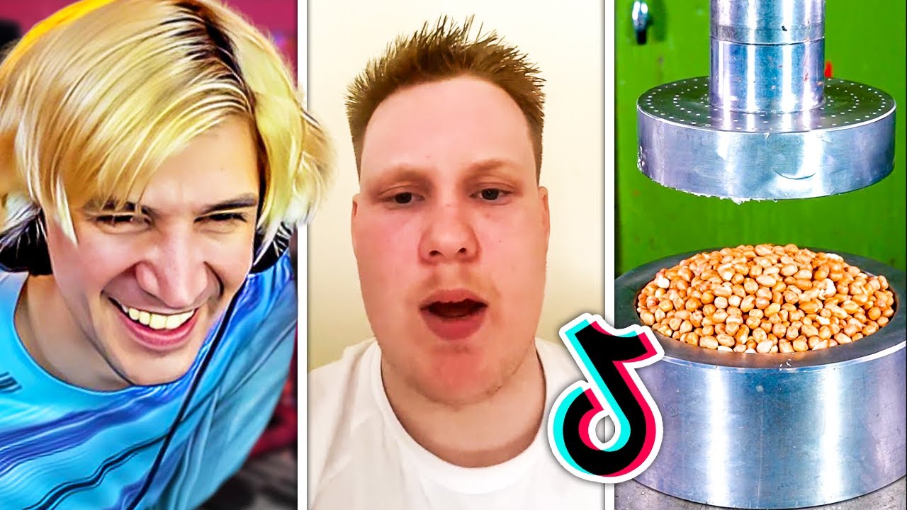xQc Reacts to FUNNY TikToks for 45 Minutes