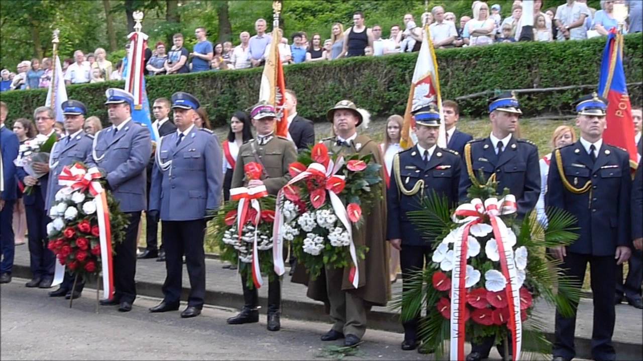 Obchody 73. rocznicy pacyfikacji Leżajska 28 maja 1943 - 2016